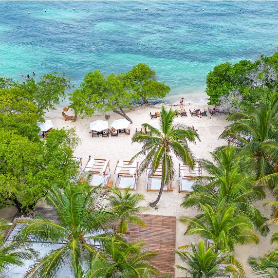 Playas de agua cristalina