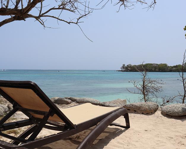 Cabaña con vista al mar